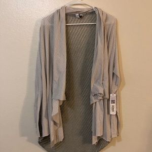 Knit style sweater/kimono organic